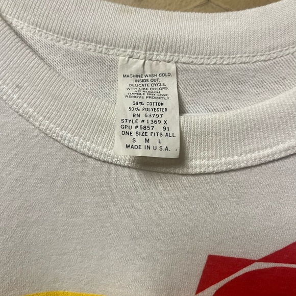 Vintage Sun And Fun 2x Oversized Tshirt  Pj Swim Cover Up - Picture 2 of 2